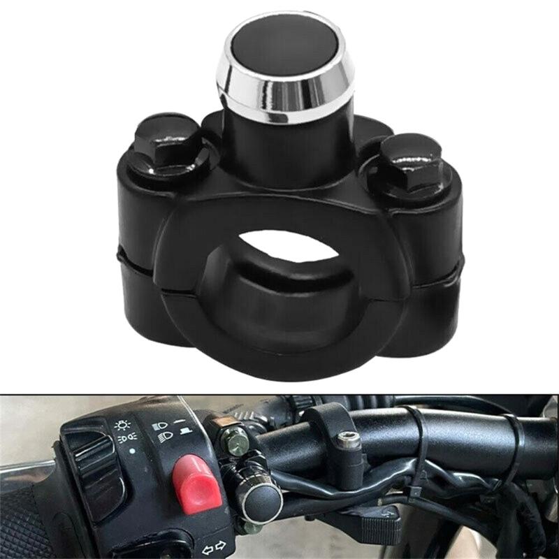 Lenkerhalterung Hupe Scheinwerfer Stroboskop Momentanbetätigungsschalter für Motorräder
