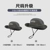 Popular Outdoor Retro Bucket Hat Summer Hiking Fishing Sun Protection Sun Hat Mountaineering Shade Western Cowboy Hat
