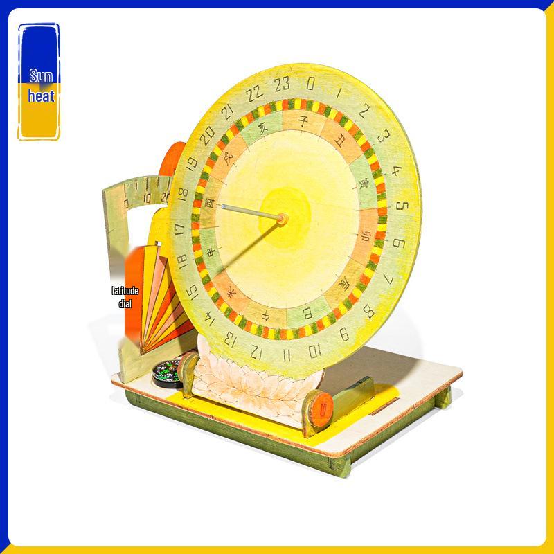 DIY Equatorial Sundial Model: Handmade Teaching Aid for Kids