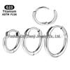 Handpolierte F136 Titan-Ohrringe & G23 Zungenpiercing-Schmuck – Körperpiercing Schmuck