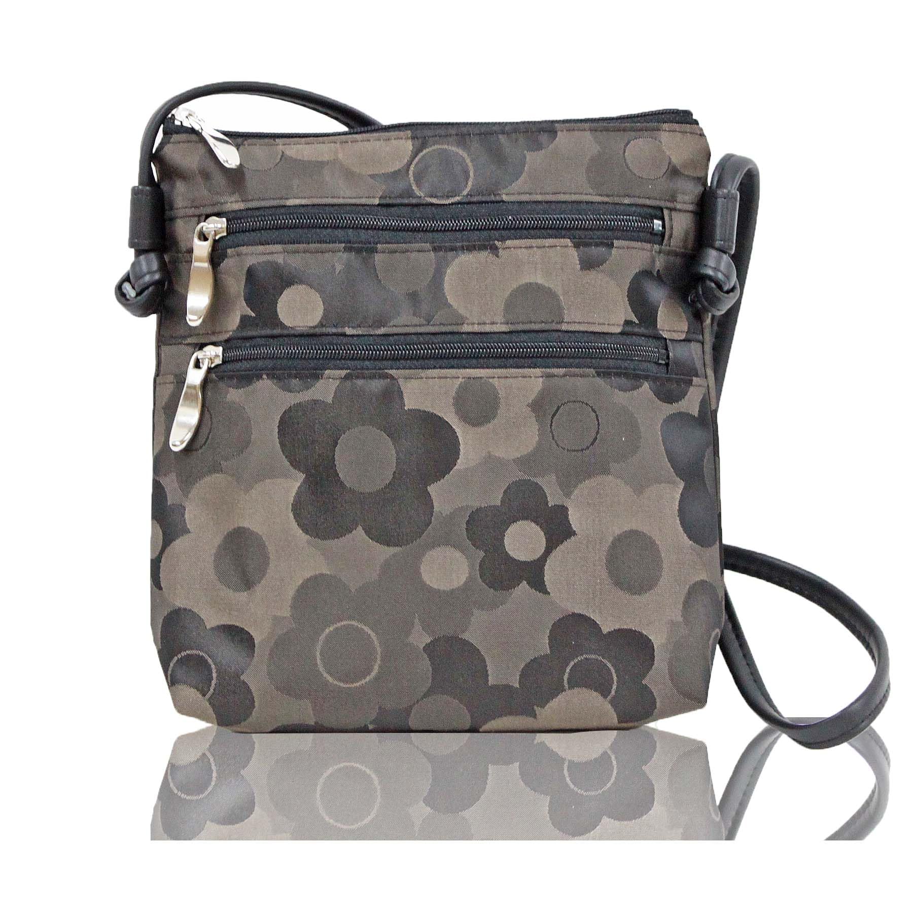 Bianco Women s Shoulder Pochette, Black
