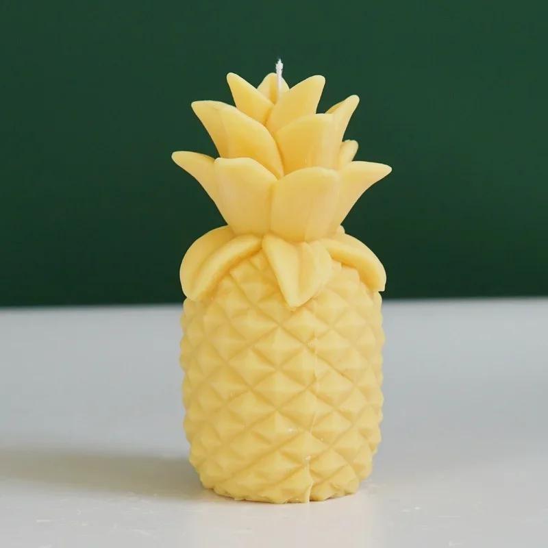 3D Pineapple Silicone Candle Molds Chocolate Candy Biscuits Moulds DIY Summer Party Decorating Handmade Tool