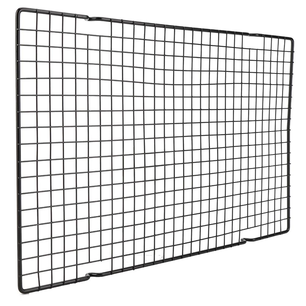 16x10 Inch Baking Cooling Rack Nonstick Surface BBQ Grill Mesh Wire Cooking Net  Cooling Pastries