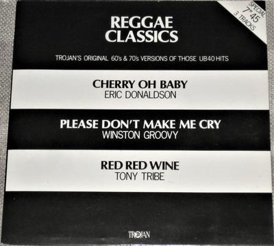 7-Zoll-Schallplatte ERIC DONALDSON WINSTON GROOVY T Reggae Classics TRO9075 Trojan Records 1983 UK Reggae Ska Dub Gebraucht