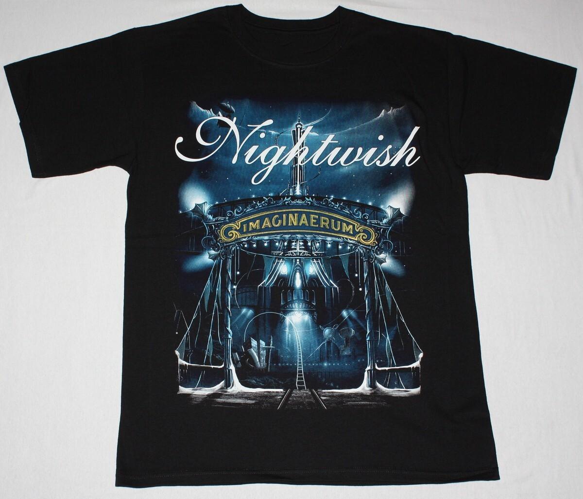 NIGHTWISH Band IMAGINAERUM 2011 Cotton Black All Size Shirt CM337 Unisex T-Shirt L