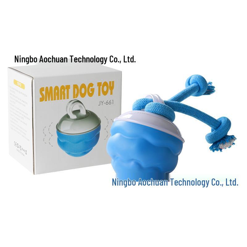 Smart Rolling Ball: Electric Dog Teething Toy & Bite-Resistant Teaser for Boredom Relief