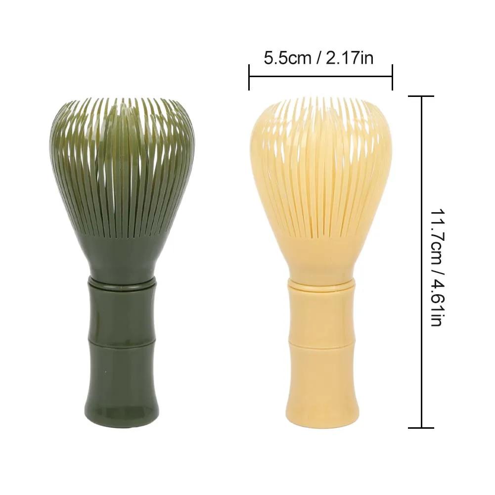 Matcha štětce na zelený čaj Tradiční Matcha metla Opakovaně použitelná pryskyřice Matcha metla Chasen Matcha Míchadlo vhodné do myčky na nádobí