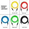 Fitness Training Tension Rope 11pcs/set Multi-functional Tension Rope Exercise Resistance Band Yoga Body Tension Muscle Exerc Practical Use