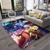 Sword Art Online SAO Novel Cartoon Carpet Rug for Home Living Room Bedroom Sofa Doormat Decor,kids Area Rug Non-slip Floor Mat