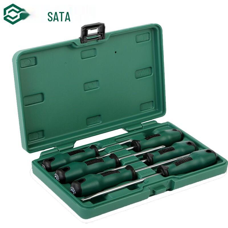 SATA 09309 6-Piece Household Magnetic Screwdriver Set