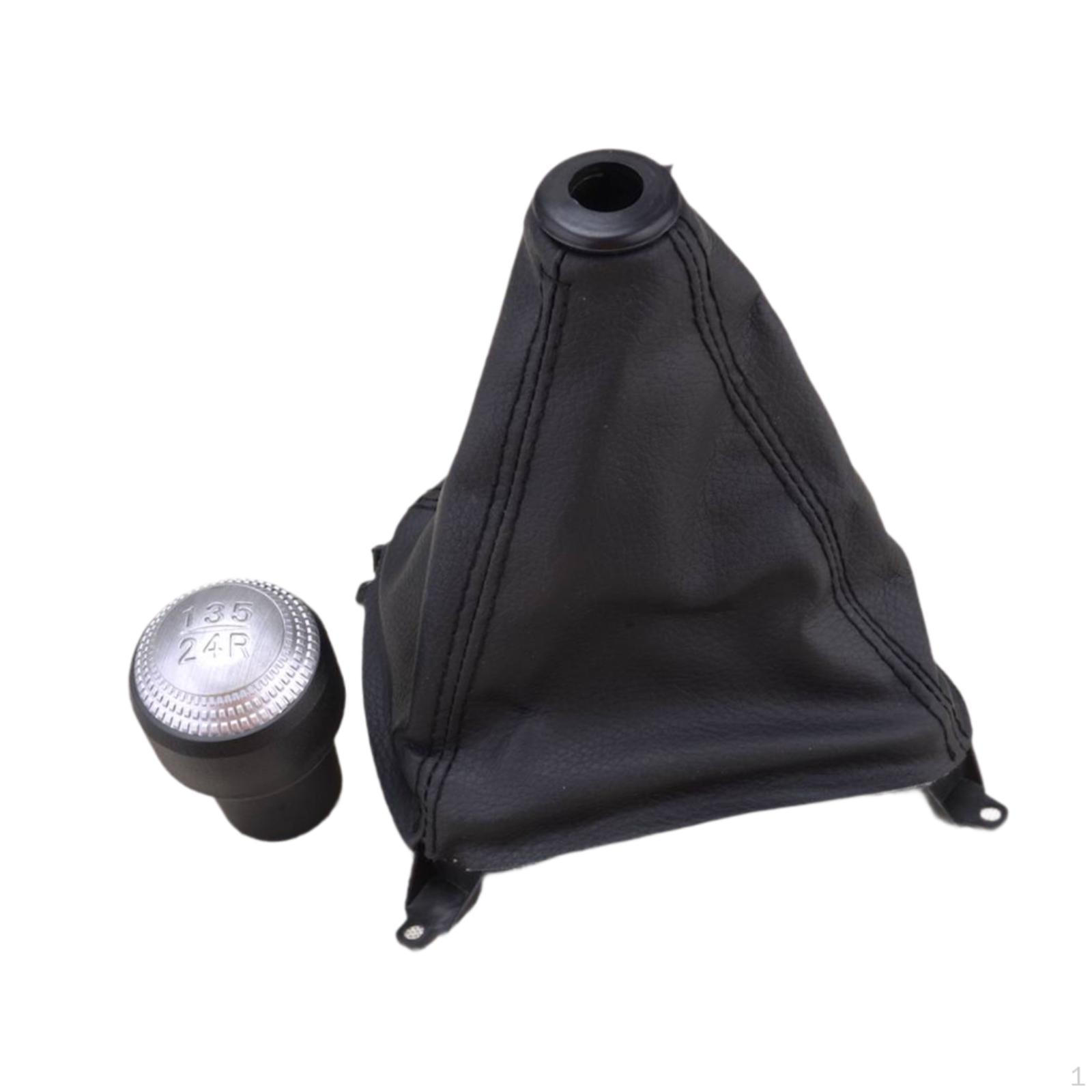 

437112C100 846402E000 5 Speed Gear Shift Knob with Dust Cover High Performance Reliable Replaces