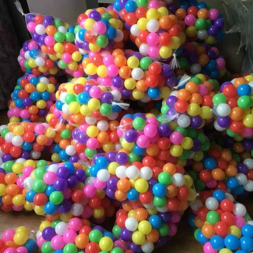 Colorful Children's Ocean Balls - Thickened 5.5CM, 7CM, and 8CM Balls for Ball Pits