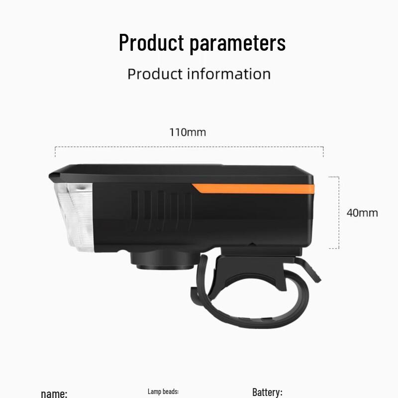 Solar Rechargeable Bike Headlight and Taillight Set