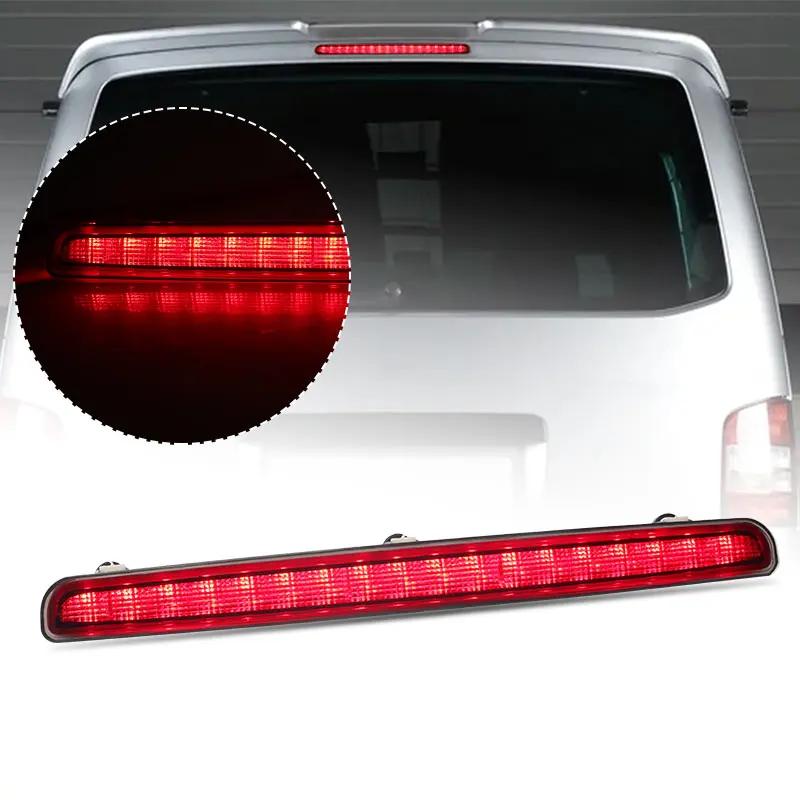 

1pc Rear Lamp Red Lens 18 SMD LED High Level Brake Stop Light 7E0945097A For VW T5 TRANSPORTER / MULTIVAN / CARAVELLE 2003-2015 красный