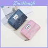 Cartoon Print Ladies Wallet Card Holder With Expanded Storage For Daily Use