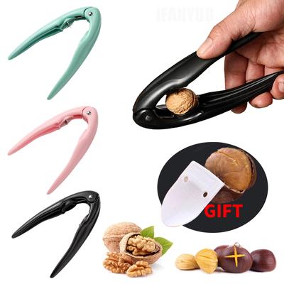 Paslanmaz Kestane Klips Makinesi Fındık Kırıcı Açıcı Alet Fındık Ceviz Kesici Kabuk Soyucu Çok Fonksiyonlu Kestane Kabuk Soyma Kesici Çelik
