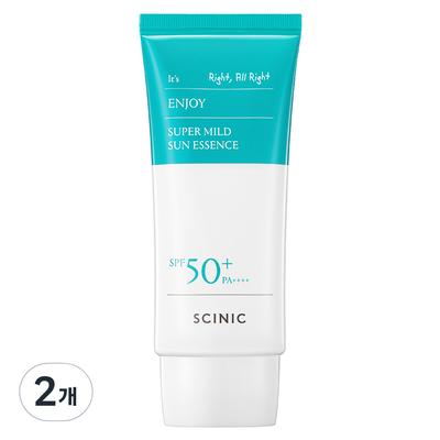 Scinic Enjoy Super Mild Sun Essence SPF50+ PA++++, 50ml, 2 Stück