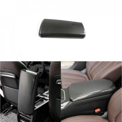 ABS Carbon Fiber Look Car Center Armrest Box Cover Case For BMW 3 G20 19 20 21