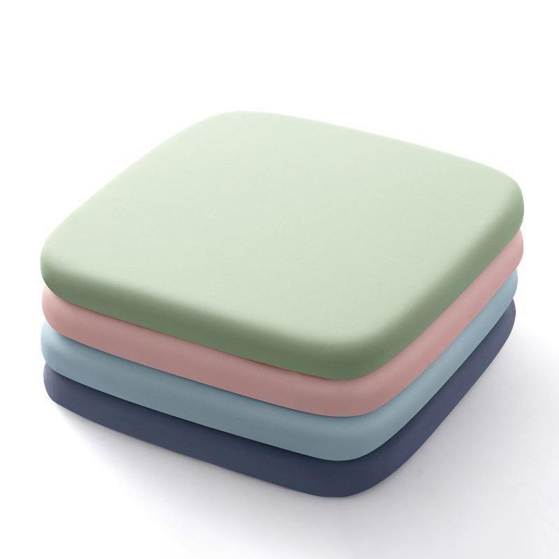 Thick Seat Cushion Ultra Soft Memory Foam Office Chair Pad Breathable Rebound Waist Cushion