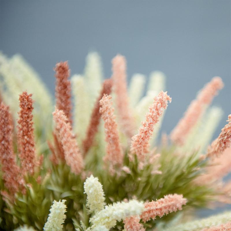 1 pęczek realistyczne sztuczne lawendowe kłosy pszenicy wiejski styl wieczne kwiaty ogród weselny