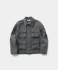 Like A Mods Washed Damaged 4-Pocket Jacket_Charcoal