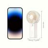 1pc Mini Handheld Fan - Portable Lightweight Battery-Powered Cooling Fan with High-Speed Quiet Operation