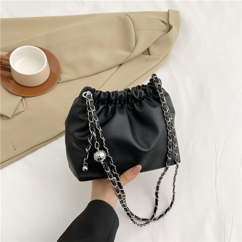 

Fashionable Minimalist Women s Crossbody Bag 2023 Vintage Style Shoulder Bag Perfect For Everyday Use чёрный