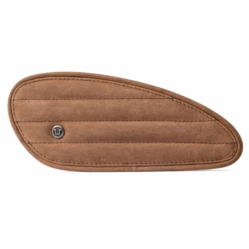 Tank Pad: Mini Leather, Classic Striped, Bike, Touring Tank, Scratch Prevention, Protective Pad, Driving,