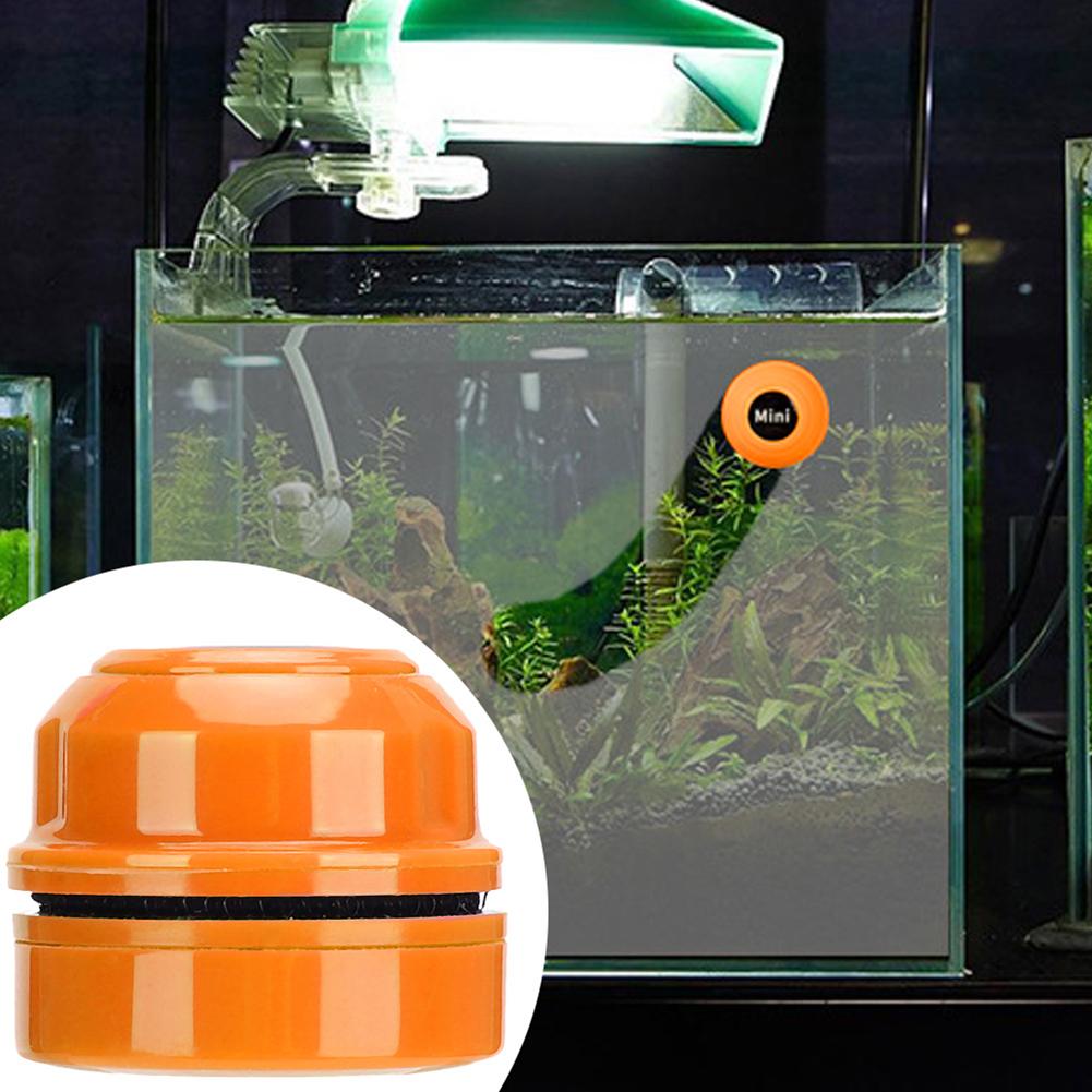 Mini Fish Tank Strong Magnetic Cleaning Brush Aquarium Glass Algae Removal Wiping Cleaner