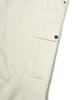 Pallet Long Cargo Shirred Skirt Ivory