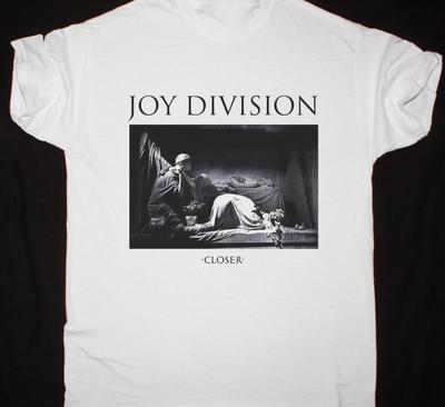 Joy Division Band Closer T-Shirt Tops Tee weiß Unisex Baumwoll-T-Shirt Alle Größen