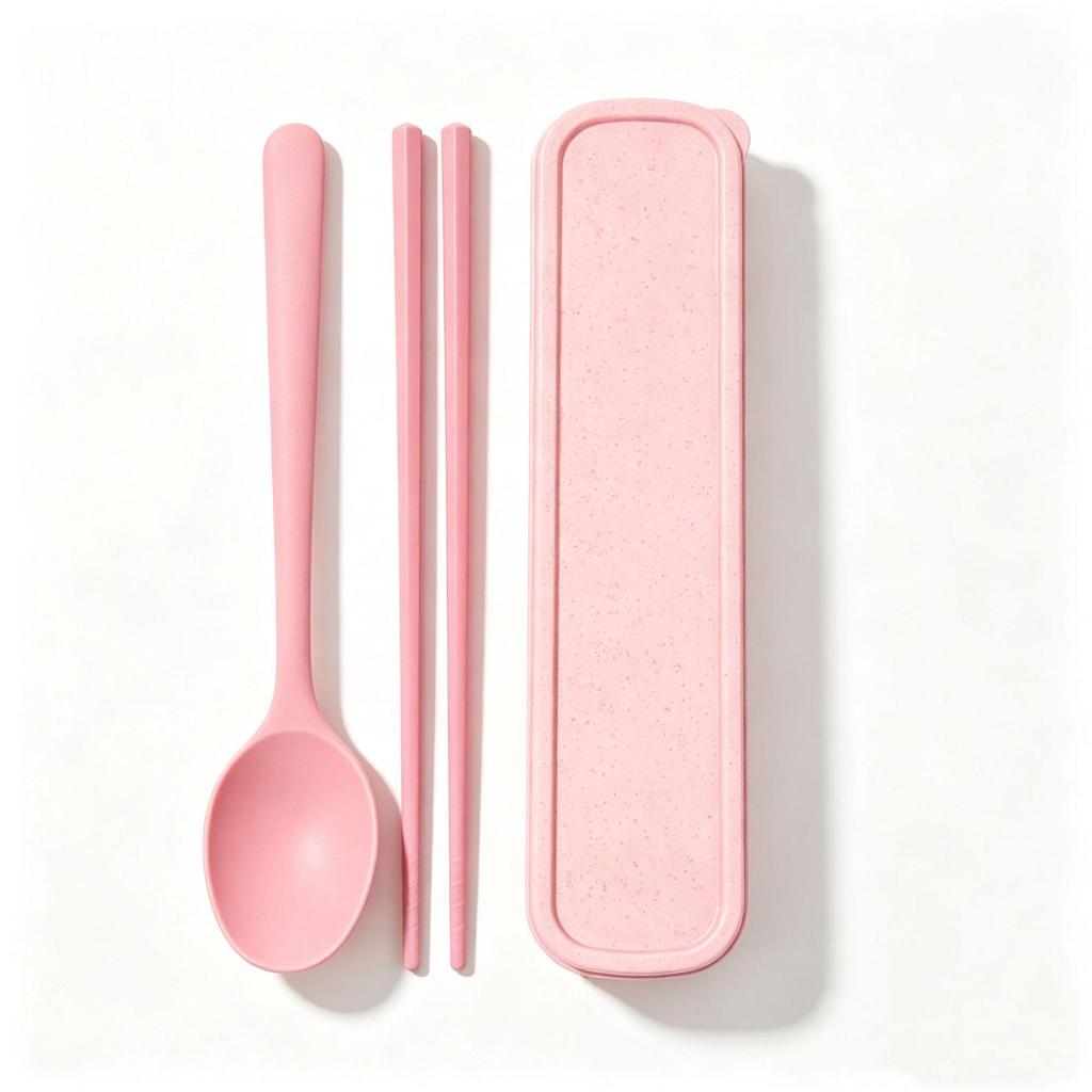Food-Grade Silicone Spoon & Chopstick Set: Non-Slip, Anti-Mold, Heat Resistant, Perfect for Hot Pots & Soups.