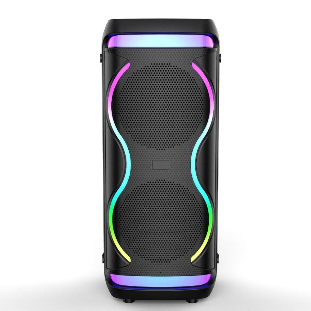 High-Power 8" Wireless Bluetooth Outdoor Speaker with Microphone