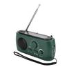 Solar Hand Crank AM FM Radio with LED Flashlight Emergency Phone Charger