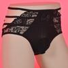 Men'S Sissy Panties Lace Sexy Bow Underwear Hollow See Through Lingerie Hip Lift Sheer Briefs High Waist Pouch Sheath Underpants