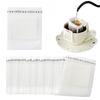 MANJIAMEI 50-Count Coffee Filter Set for One Cup, Includes Paper Coffee Bags, Portable OfficeTravel Drip Coffee Filter Tool Set, Perfect for Coffee