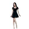2024 Women's Sexy V-Neck Lace Spliced Slim Fit Dress