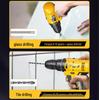 Deli Rechargeable Electric Drill & Screwdriver with Lithium Battery - Impact Power Tool for Household Use
