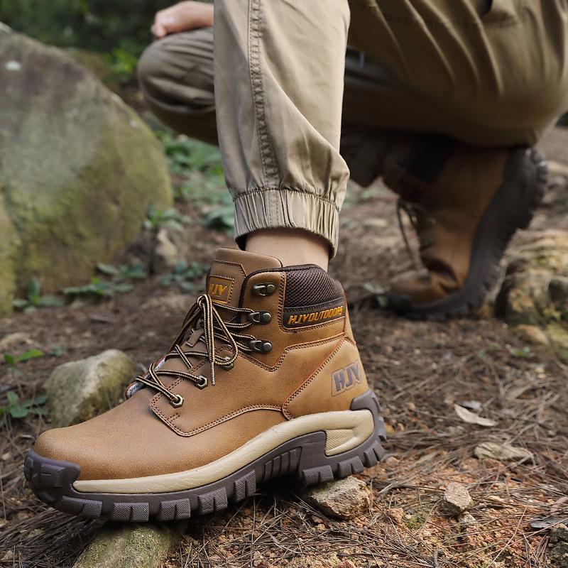 Supply Large Size Outdoor Hiking Tactical Boots Training Field Training Field Boots Hiking Shoes High Quality Boots