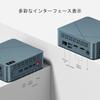 H5 Mini PC with N150 Processor To 16GB DDR4 512GB PCIe 4K Triple Display Dual HDMI WiFi 5 Bluetooth Support Wo-we (up 3.6GHz), Memory, SSD, Graphics,