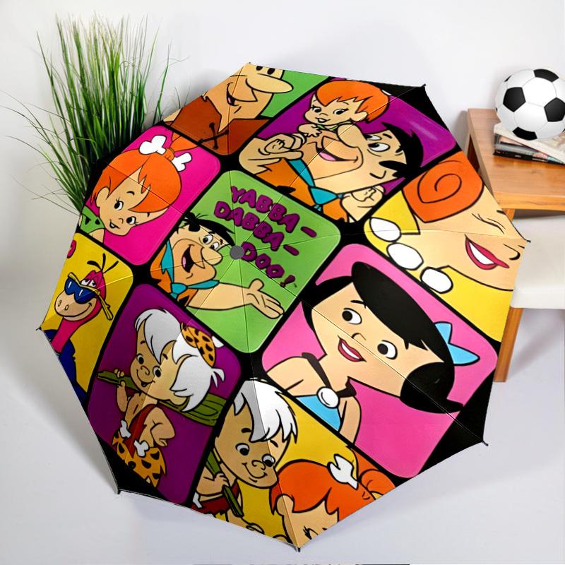 The Croods Players Adventure Umbrella Folding umbrella, automatic umbrella 8-Frame for Travel, camping Use Gift for Halloween Christmas