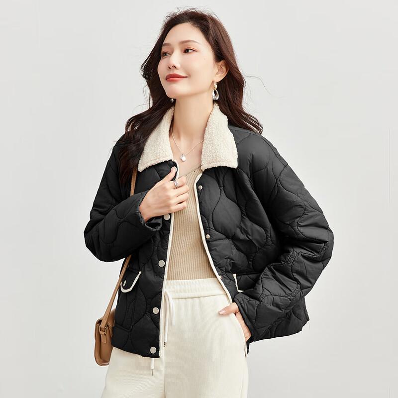 TERRE BLEUE Women's Quilted Winter Jacket