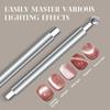 Double-end Nail Magnetic Stick for Cat Magnetic Gel Strong Gel Magnet Ball Large Cylinder Pen Detachable Manicure Magnetic Tools