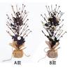 Simulated Halloween Tree Black Spider Crow Berry Festive Decoration Ornament