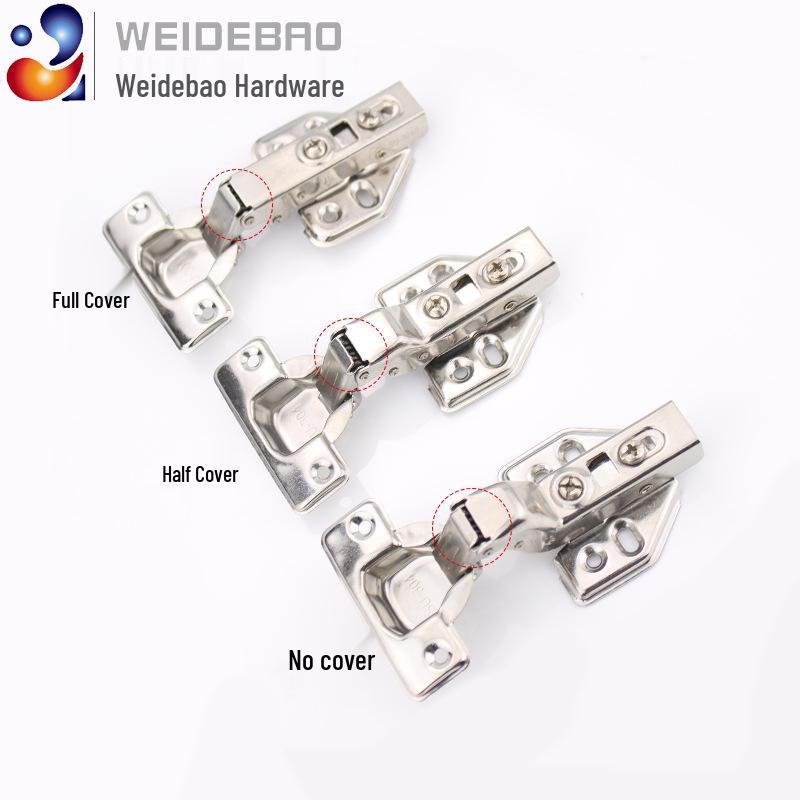 Heavy-Duty Cold-Rolled Steel Wardrobe Cabinet Door Hinges