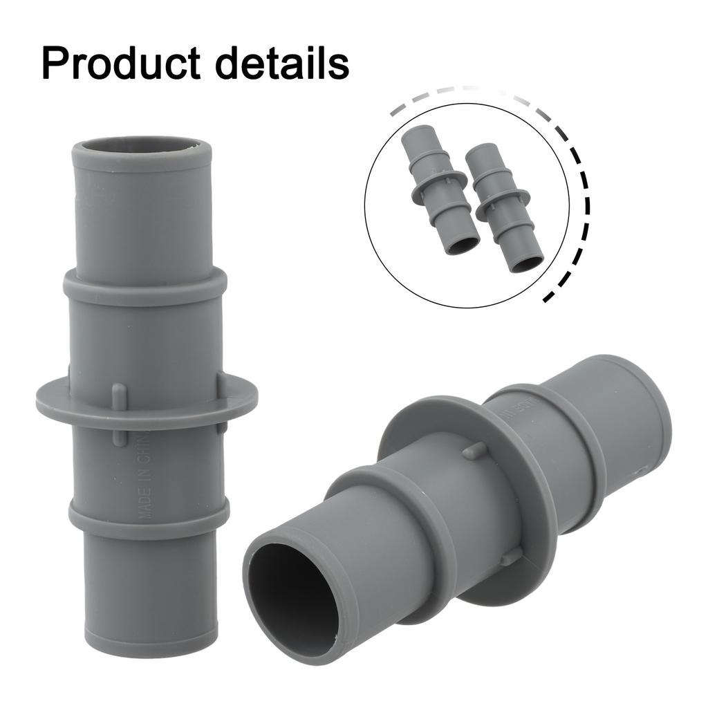 For POLYGROUP Hose Coupling Pool Hose Adapter Pool Cleaning Rust Proof Hose Clamps For Pool Cleaning Accessory