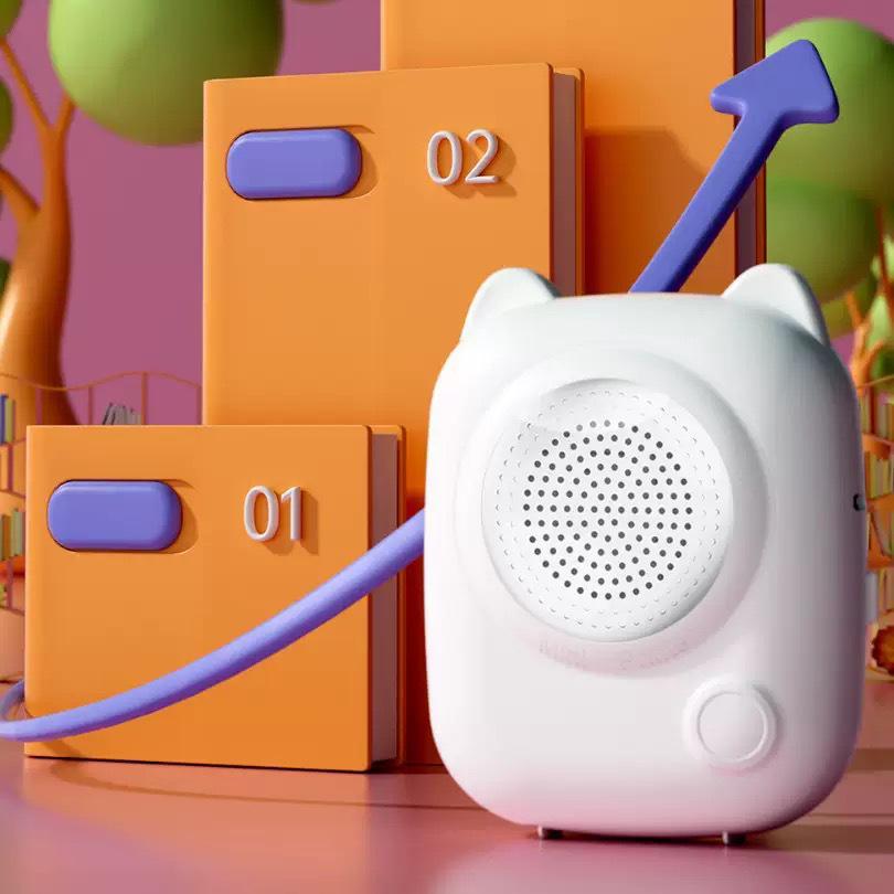 AI Children's Sticker Printer: Smart Voice & Image Generation Toy