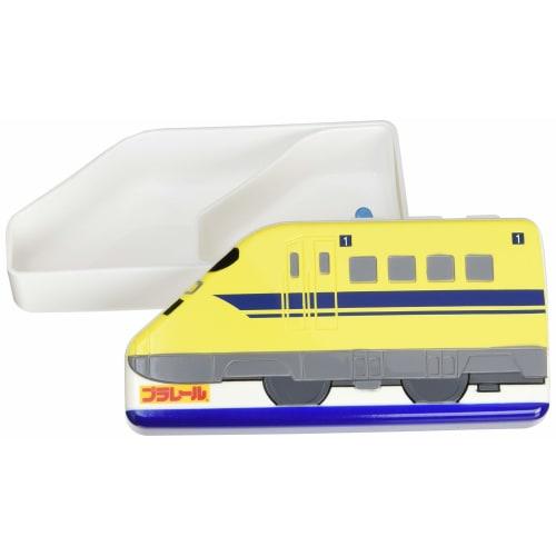 Skater Die-Cut Lunch Box, 300ml, Single Tier, for Kids, Kindergarten, Nursery School, Plarail, Doctor Yellow, Boys, LBD2-A
