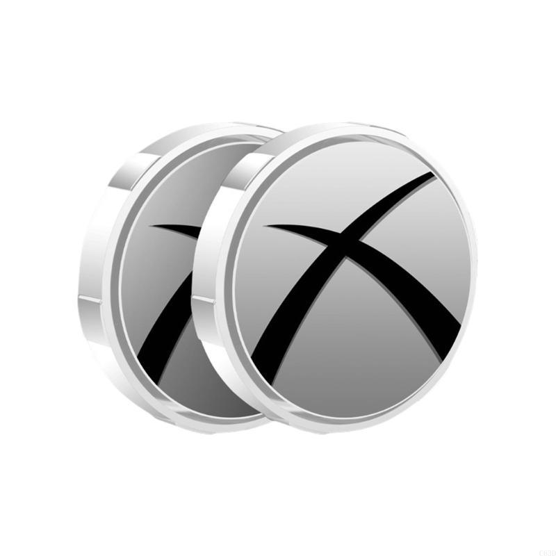 

C63D Зеркала мертвых зон Круглые Регулируемые на 360 градусов Широкоугольные Боковые Зеркала заднего вида белый