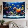 A Chic Wall Hanging, Aquarium with Vibrant Fish, Ideal for Enhancing The Decor of Homes, Dormitories, And Bedrooms